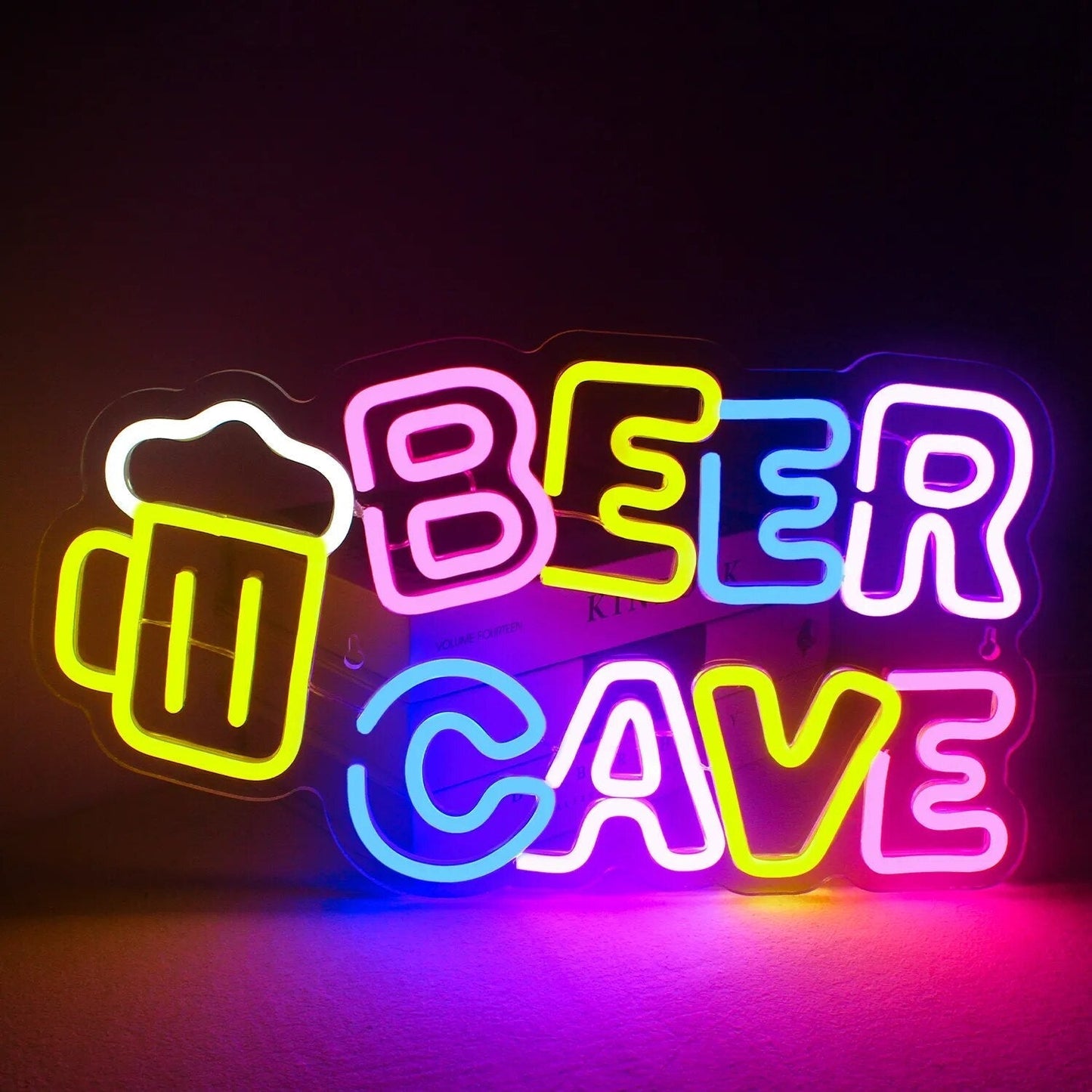 Cocktails & Beer LED Neon Skylt – Livlig USB-drivet Bar & Fest Dekoration