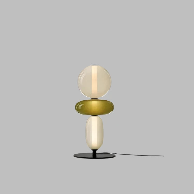 LED Glas Färg Förändrande Golvlampa