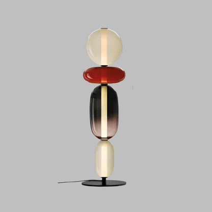 LED Glas Färg Förändrande Golvlampa