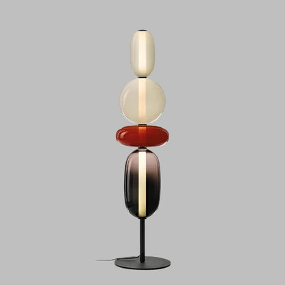 LED Glas Färg Förändrande Golvlampa