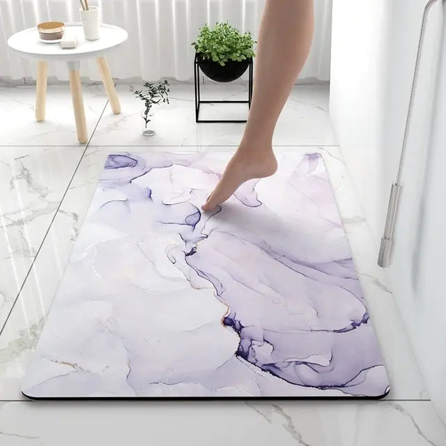 AquaArt Lyx Badmatta - Vattensugande och Snabbtorkande