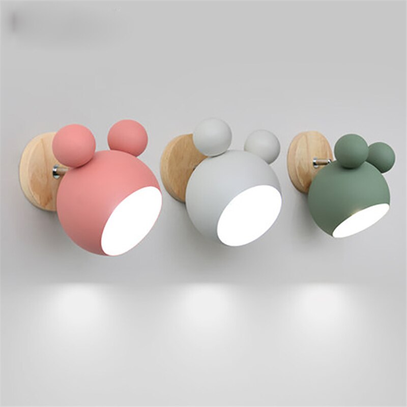 GlowKids - Nordisk LED Vägglampa för Barnrum