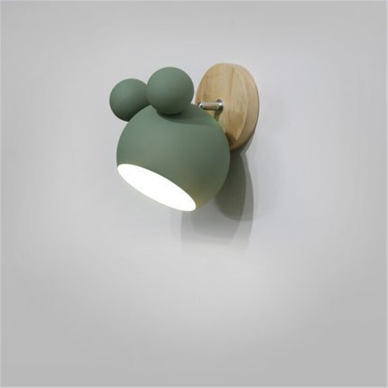GlowKids - Nordisk LED Vägglampa för Barnrum