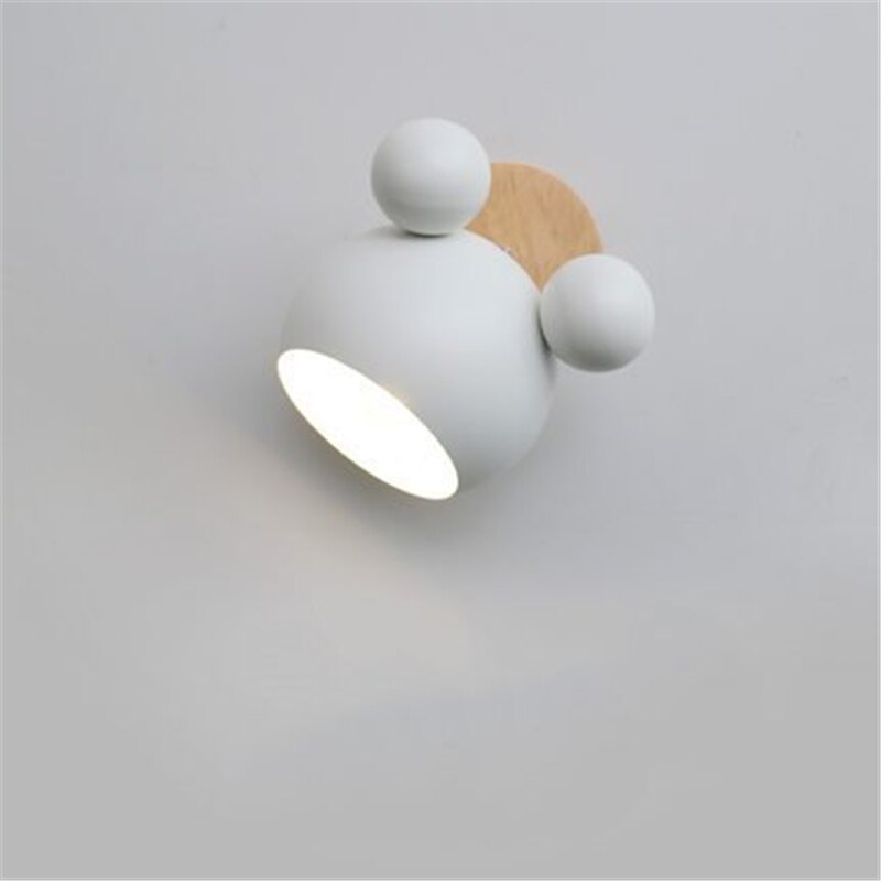 GlowKids - Nordisk LED Vägglampa för Barnrum