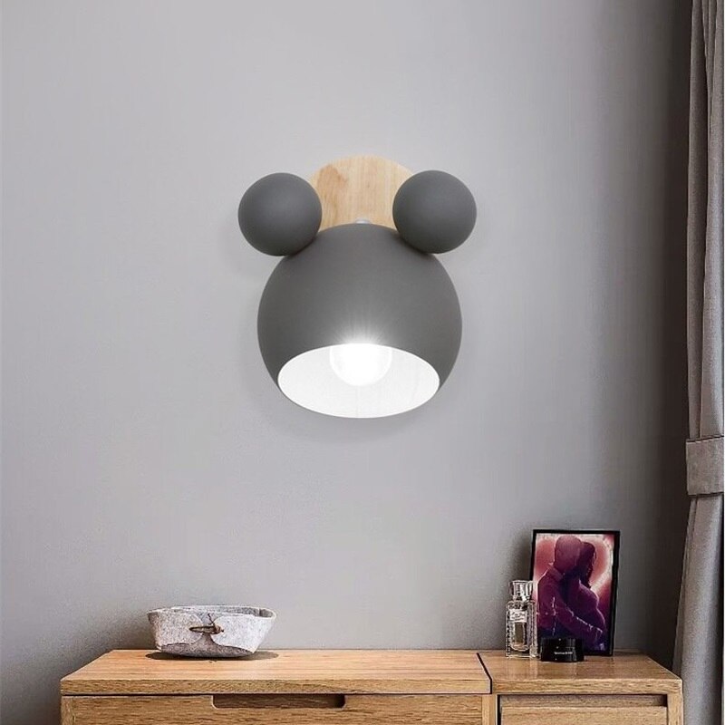 GlowKids - Nordisk LED Vägglampa för Barnrum