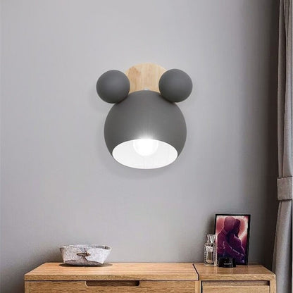 GlowKids - Nordisk LED Vägglampa för Barnrum