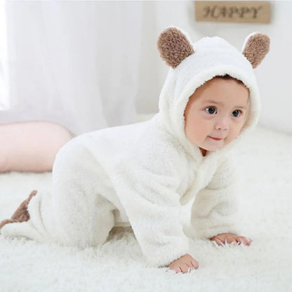 Söt babybody i björndesign