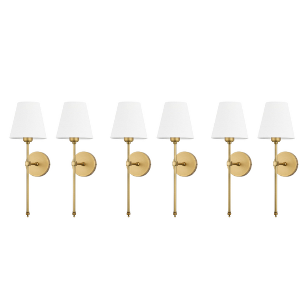 Eleganta vägglampor set om 2