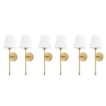 Eleganta vägglampor set om 2