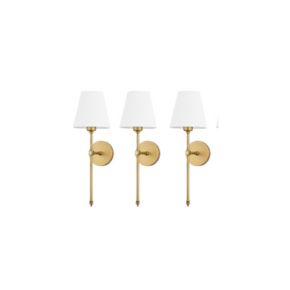 Eleganta vägglampor set om 2