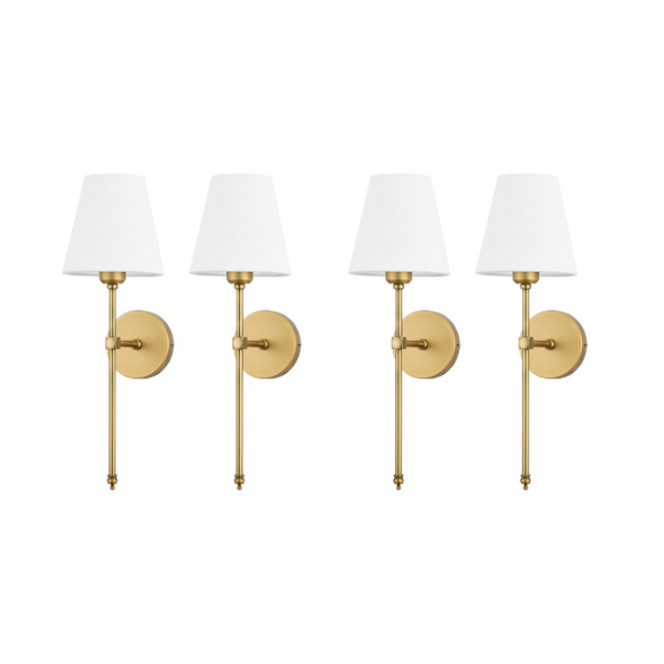 Eleganta vägglampor set om 2