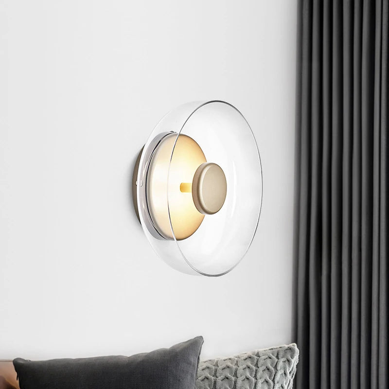 Glas Skål Sovrum Sänglampa Vägglampa