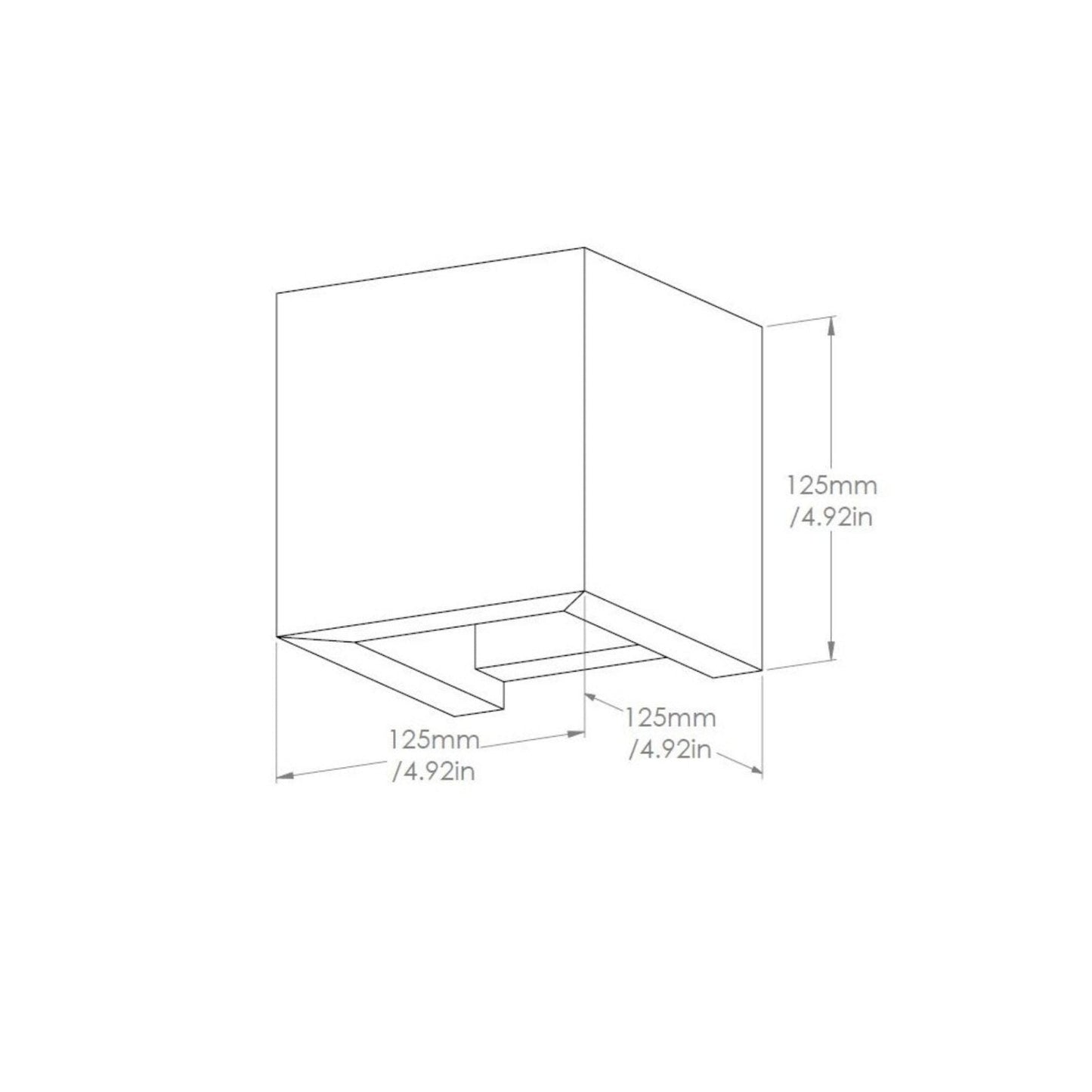 WoodGlow - Modern Trä Vägglampa av Ek med Varm Vitt Ljus