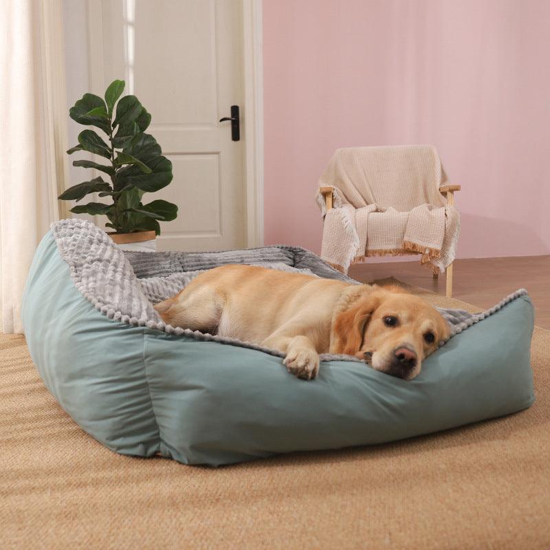 Pawelux All-Season Hypoallergenic Thick Dog Bed - Mjuk, Varm &amp; Maskintvättbar