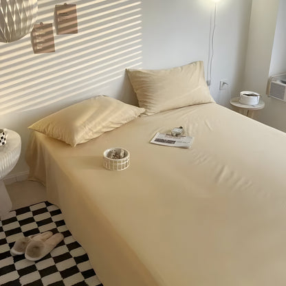 IvoryHaven Bedding - Tvättad bomullsänglakan