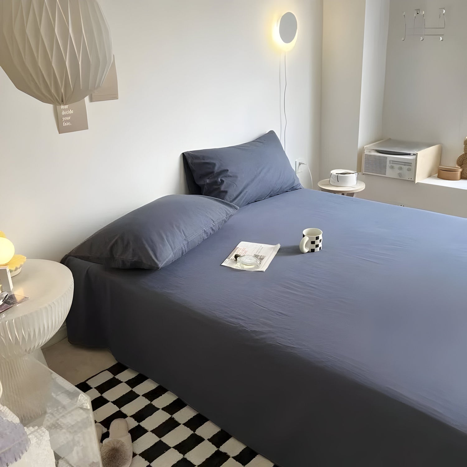 IvoryHaven Bedding - Tvättad bomullsänglakan