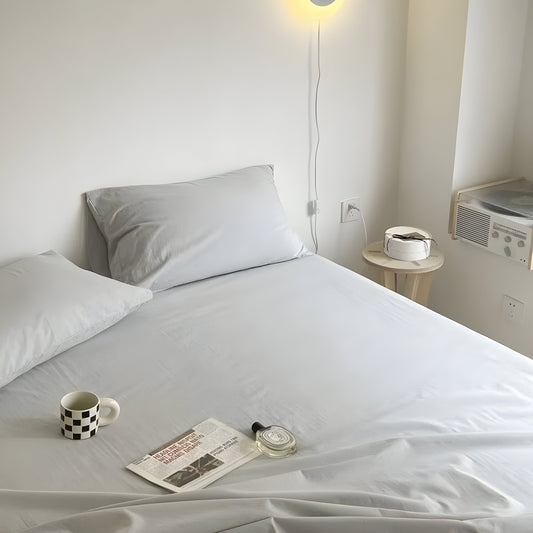 IvoryHaven Bedding - Tvättad bomullsänglakan