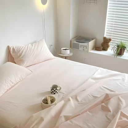 IvoryHaven Bedding - Tvättad bomullsänglakan