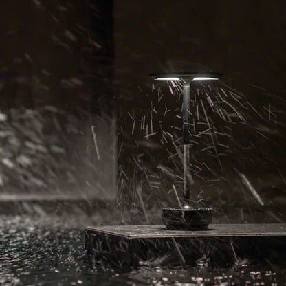 Bordslampa Guld Trådlös LED för Inomhusbruk