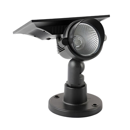 Utomhus Solenergi Trädgårds Spotlights Justerbar LED