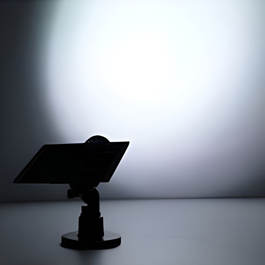 Utomhus Solenergi Trädgårds Spotlights Justerbar LED