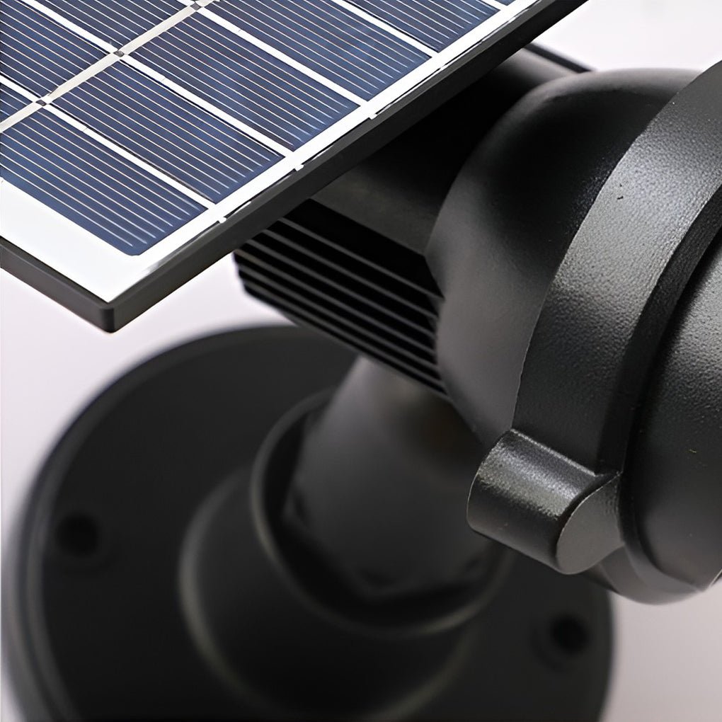 Utomhus Solenergi Trädgårds Spotlights Justerbar LED
