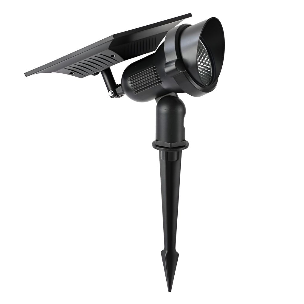 Utomhus Solenergi Trädgårds Spotlights Justerbar LED