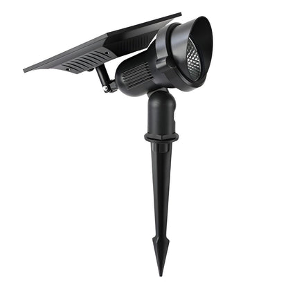 Utomhus Solenergi Trädgårds Spotlights Justerbar LED