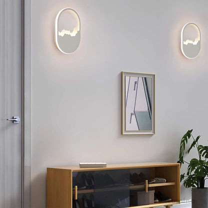 RadianceGlow - Elegant modern vägglampa för förbättrad interiörstämning