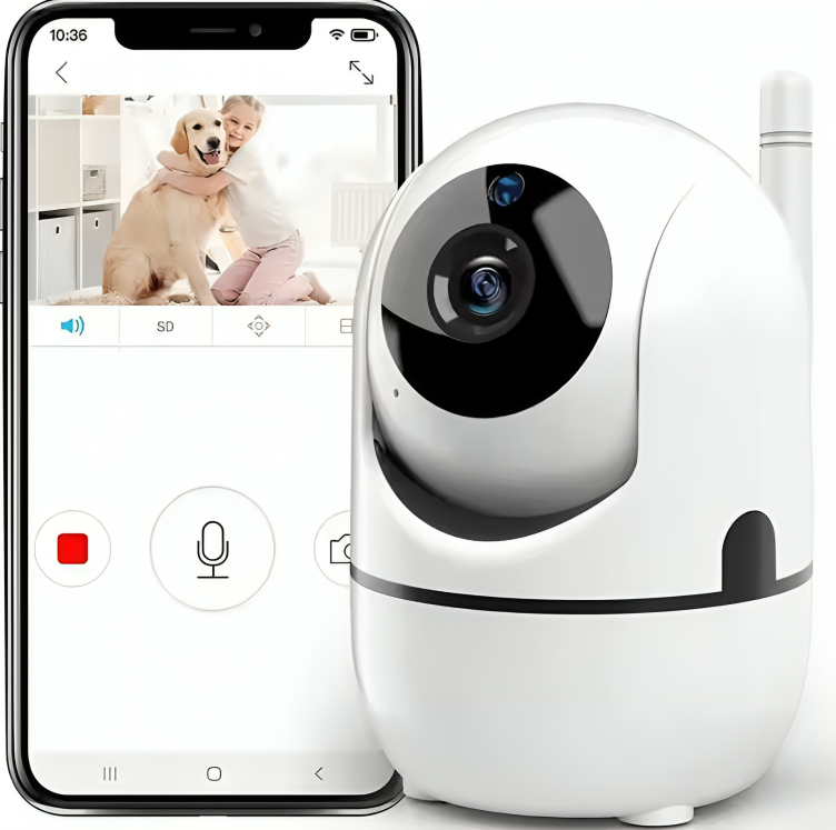 Baby Monitor Kamera med Nattvision Ljud