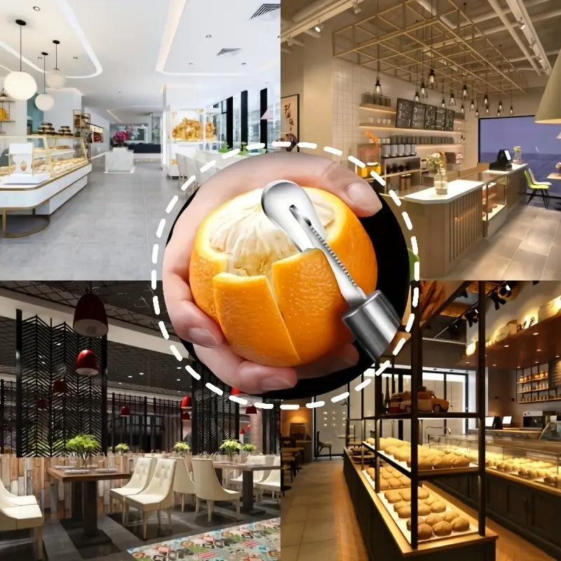 Royaleva Orange Peeler med ergonomiskt handtag och blad