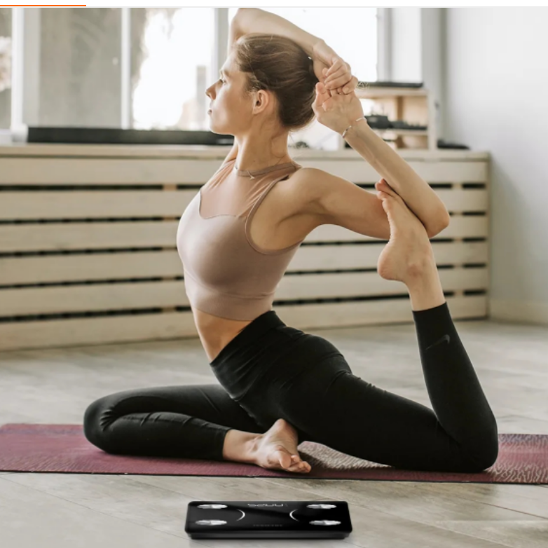 Smart Body Analysis Scale – Mät vikt, muskelmassa, kroppsfettprocent och mer
