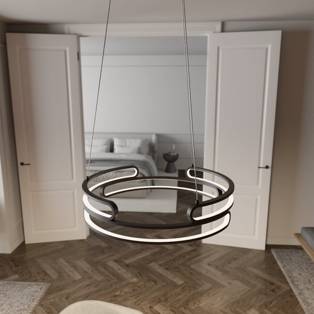 Metalis - Elegant Taklampa i Metall