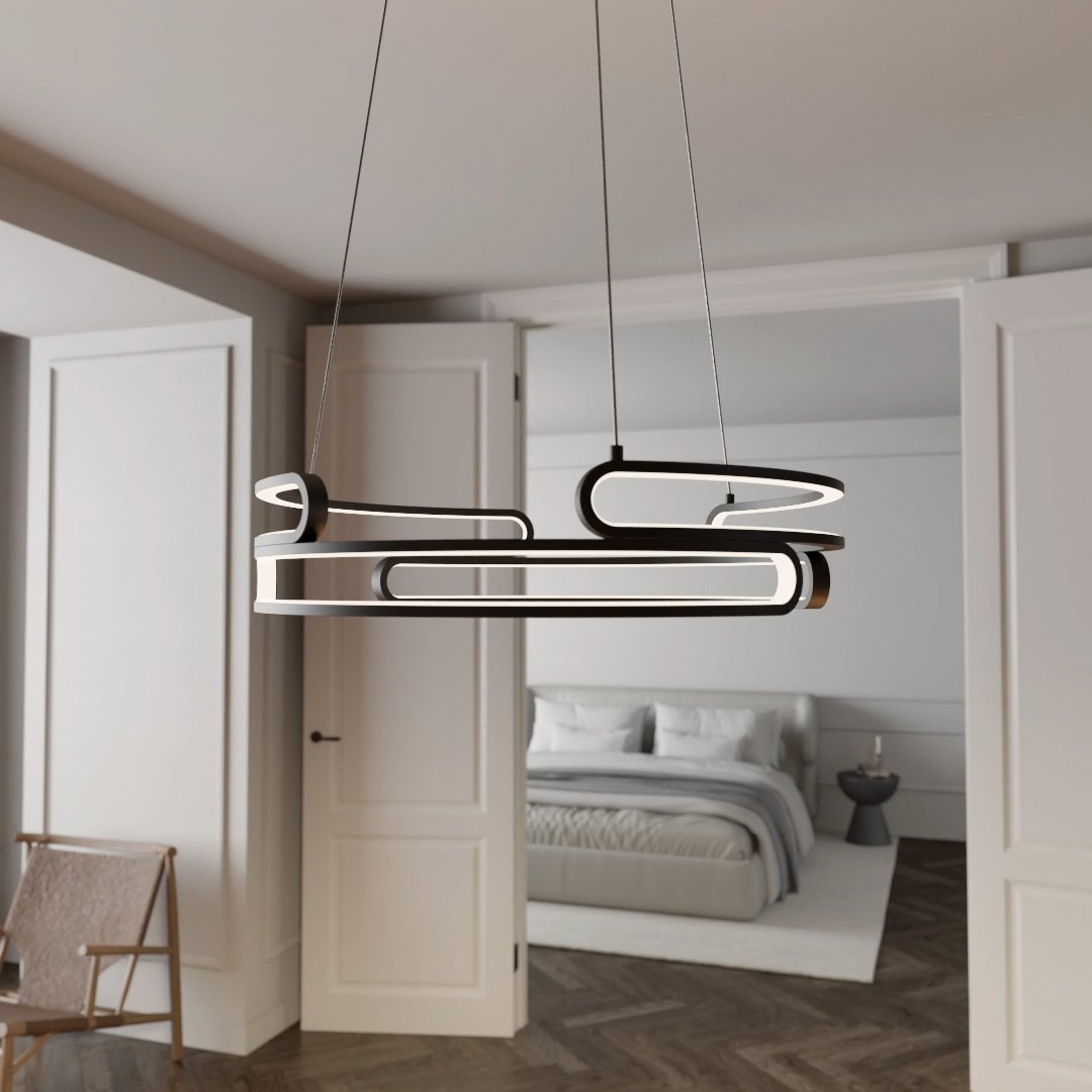 Metalis - Elegant Taklampa i Metall
