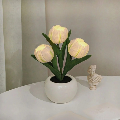 LED Bordslampa Blomkruka Lampa Dekor