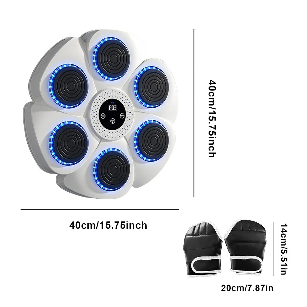 Smart Music Boxningsmaskin för Interaktiva Slå-övningar