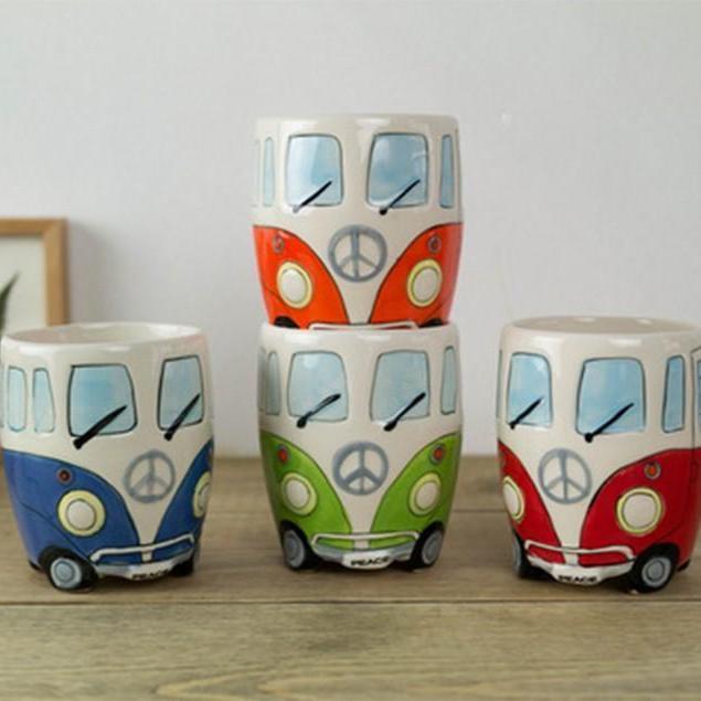 RetroBus - Retroinspirerat kaffekrus med legendarisk design