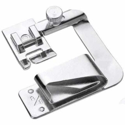 Set med syfot för bred rullkant – 3-delat syfot-set för professionella fållar på hushållsymaskiner