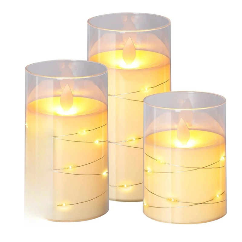LumiCandle – Realistiska LED-ljus i stearinljusdesign