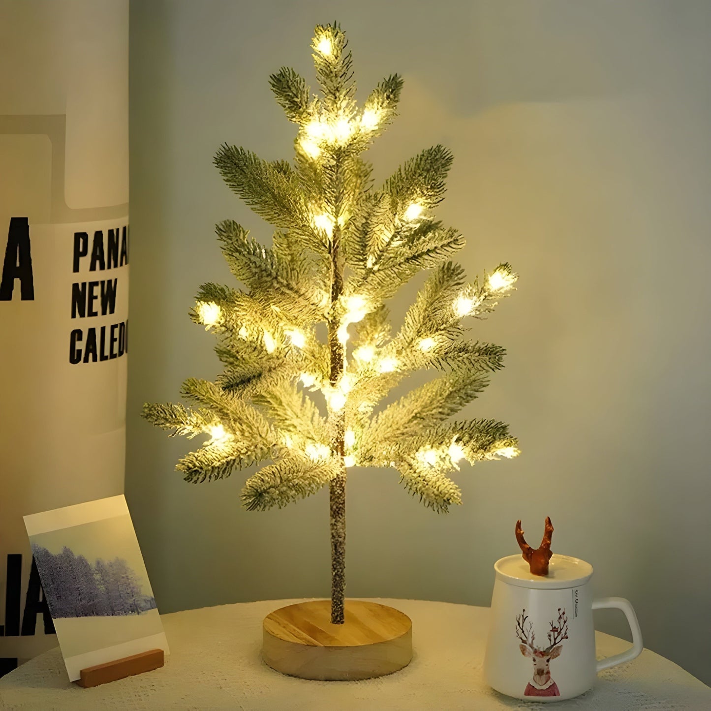 TwinklePine Dekor Belysning - Dekorativ Jul LED Nattlampa
