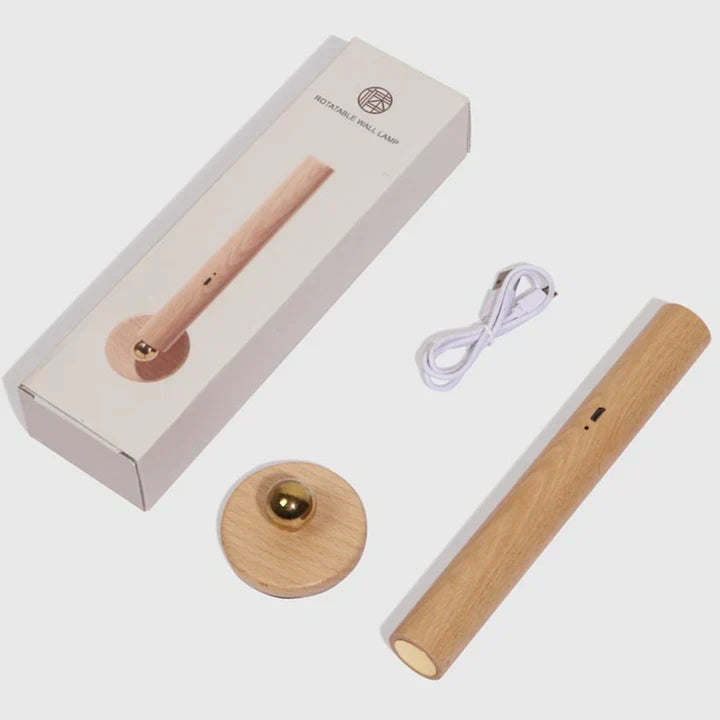 Carvallo - Vägglampa i trä