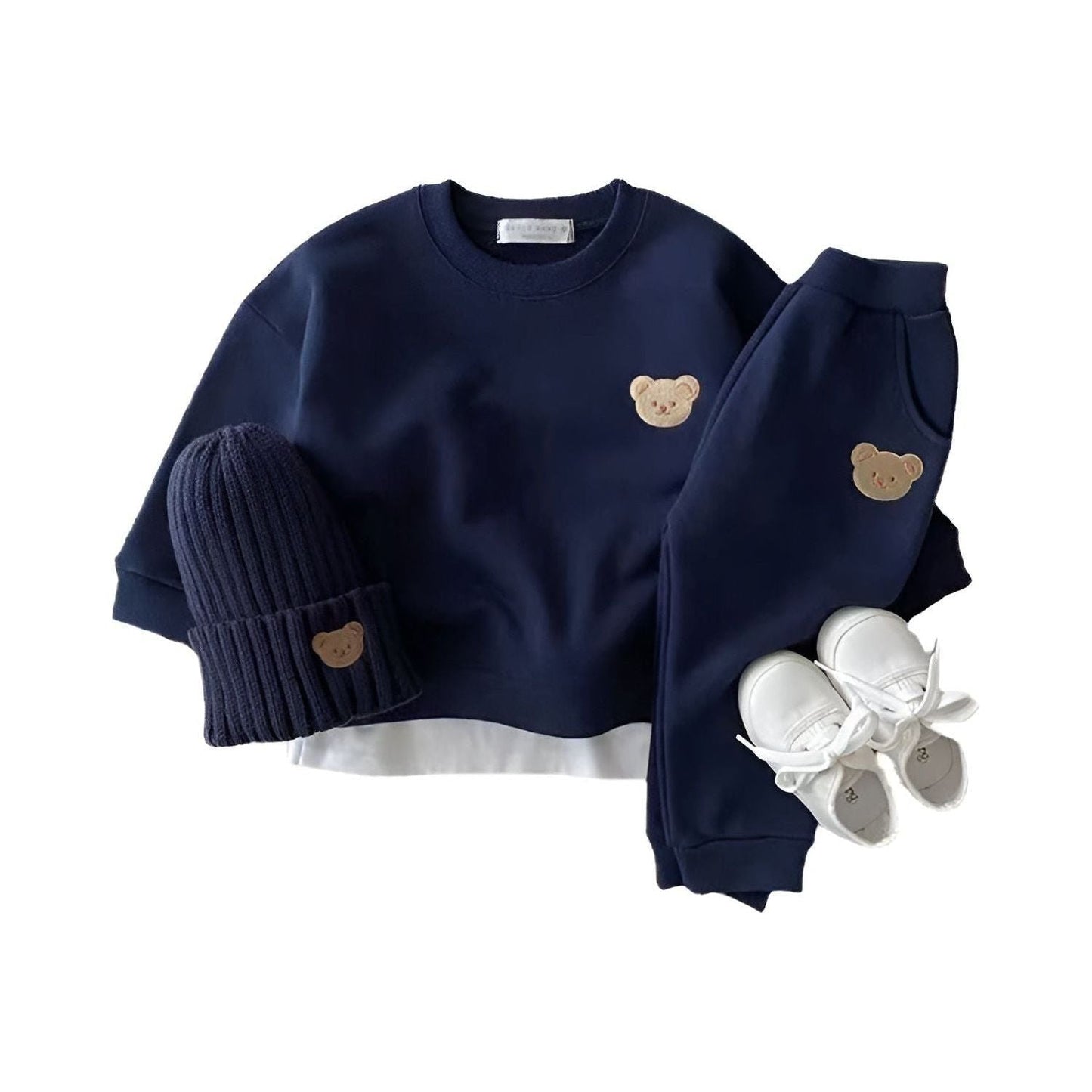 Cozy Cubs - Unisex-Babybjörnar Passande Set för Spädbarn - Tvådelat Set - Tröja och Byxor