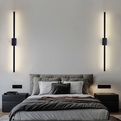 Vägglampa Modern Svart LED Inomhusarmatur