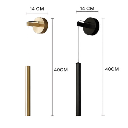 GlideAura Light - Nordisk Minimalistisk Væglampe