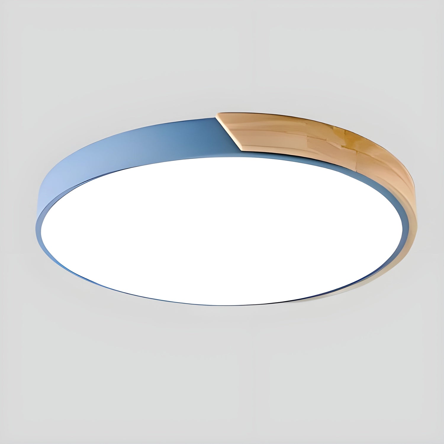LED-taklampa i trä - Dekorativ &amp; Modern i mjuka macarons färger Skandinaviskt design