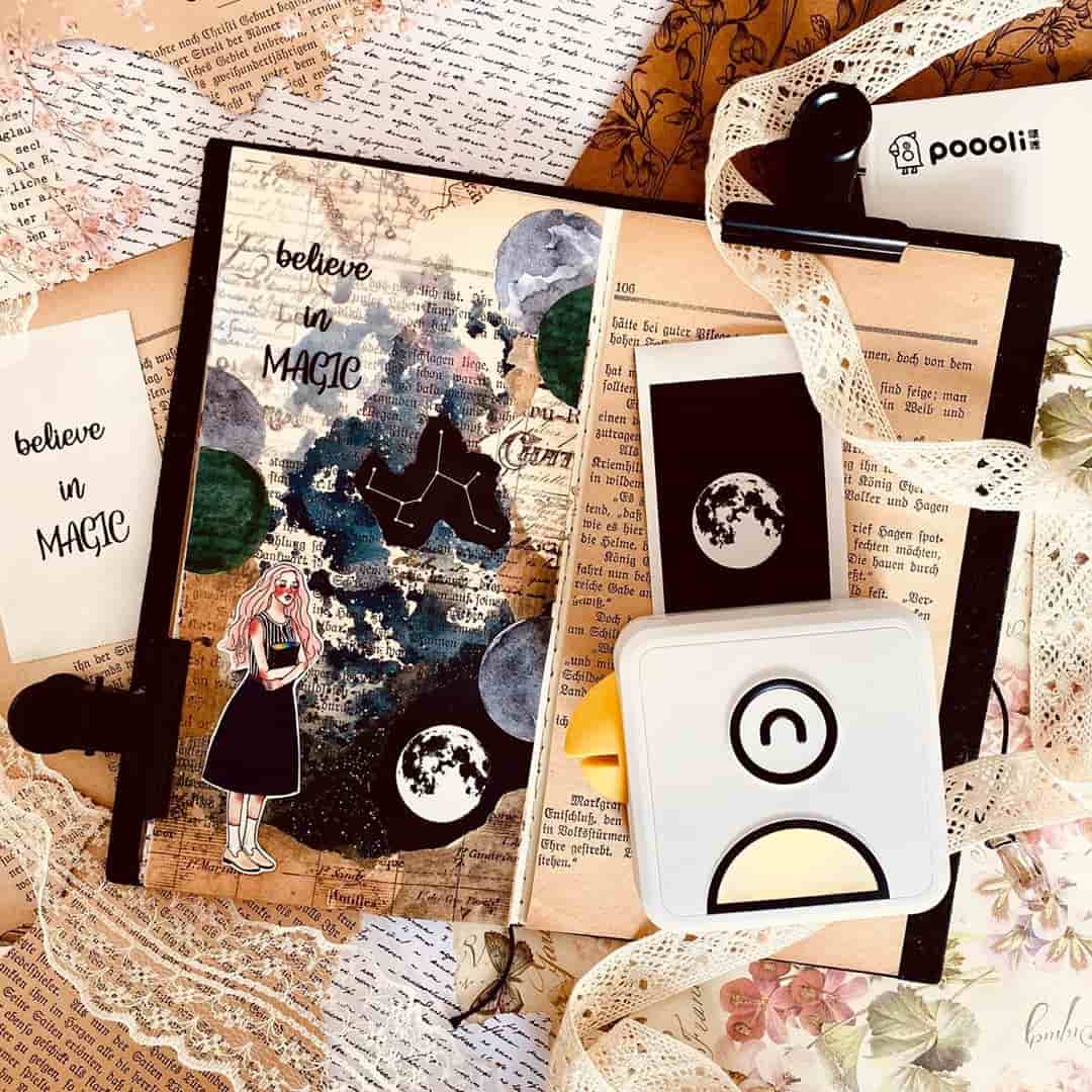 QuickSnap – Kompakt trådlös skrivare med en smal design för omedelbar fotoutskrift