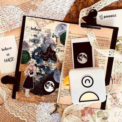 QuickSnap – Kompakt trådlös skrivare med en smal design för omedelbar fotoutskrift