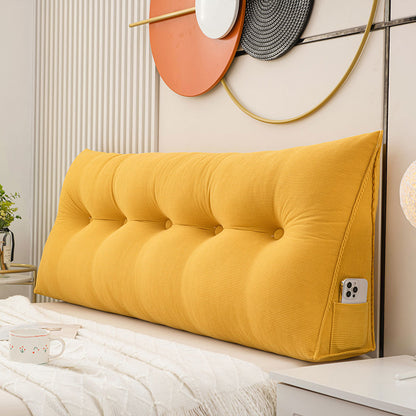 Royelux Vattentät Wedge Kudde - Ergonomiskt Stöd för Inomhus- och Utomhusbruk