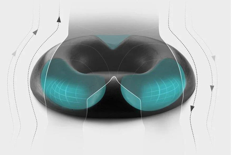 Hemorrojd- och svanskotsont lindringskudde