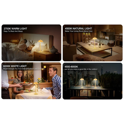 MystiGlow Lampa - Trådlampa svamp beröringslampa för kreativ stämningsbelysning